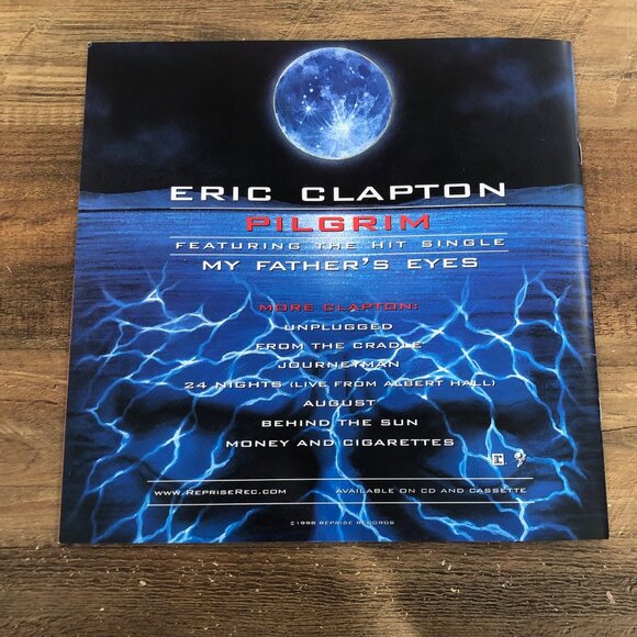 Eric Clapton 1998 U.S. Concert Pilgrim Tour Program Book - Picture 2 of 4